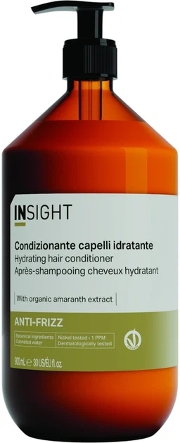 Insight Anti-Frizz Hair Hydrating Conditioner Кондиціонер зволожуючий для всіх типів волосся 900мл (